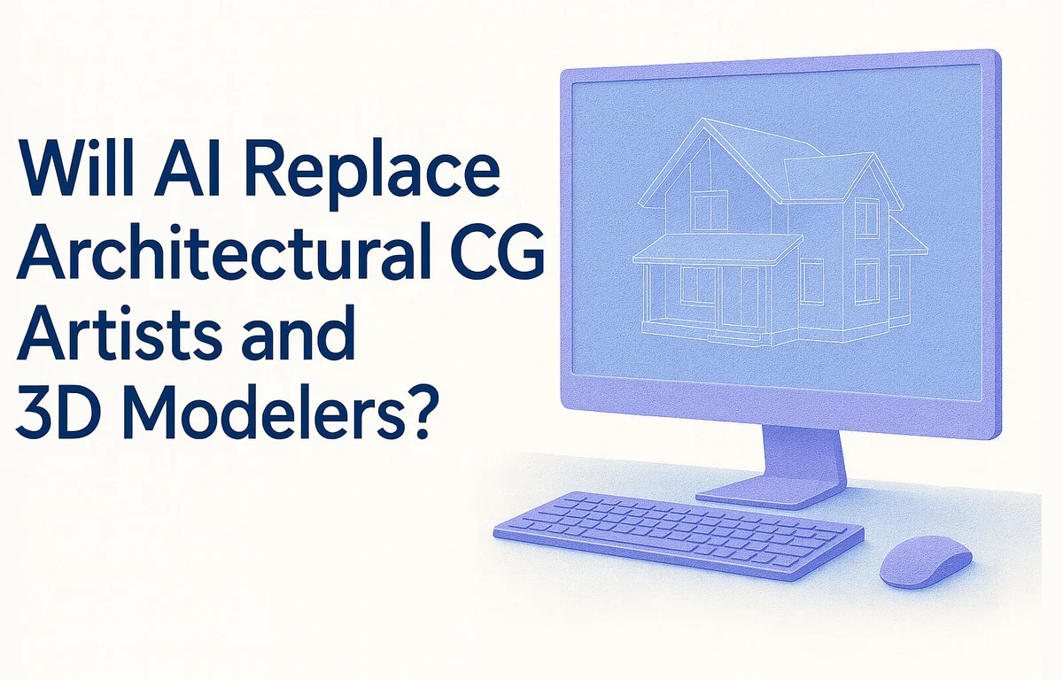 Will AI Replace Architectural CG Artists and 3D Modelers?