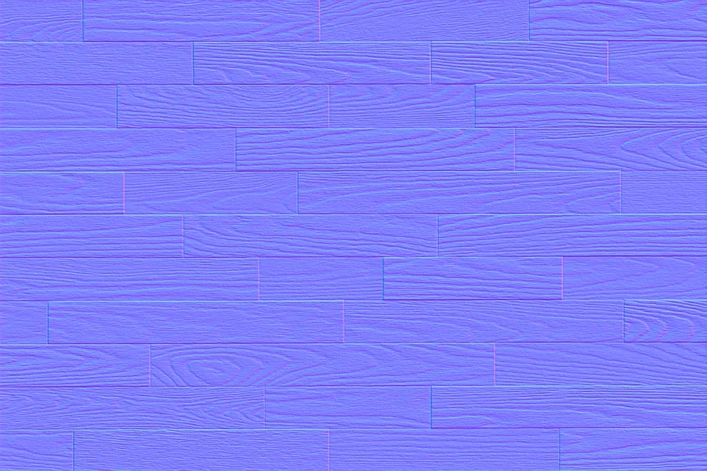 Generated normal map
